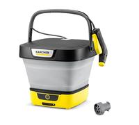Kärcher Hidrolimpiadora portátil OC 3 Foldable, Limpieza móvil, Baja presión, batería de Iones de Litio, depósito Plegable: 8 l, Manguera: 1,8 m, Boquilla de Chorro Plano, Boquilla de Chorro