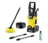 Kärcher K 3 HOME T50 long Limpiadora de alta presión o Hidrolimpiadora Vertical Eléctrico 380 l/h 1600 W Negro, Amarillo