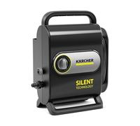 Kärcher K Silent Aniversary Edition - Lavadora de Alta presión (máx. 130 Bar, caudal máx. 420 l/h, Extremadamente silencioso, con Refuerzo ecológico para una Limpieza eficiente), Color Negro