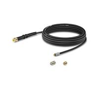 Kärcher Kit de limpieza de tuberías PC 7.5 para limpiador a presión (longitud: 7,5 m), efecto de limpieza de 360° gracias a la boquilla giratoria de latón y acero inoxidable, manguera flexible de