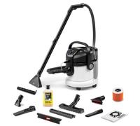 KÄRCHER Lava-aspiradora SE 4 Plus, Manguera de aspiración con pulverizador, depósitos de 4 l, boquillas de Lavado para alfombras, tapicerías, Suelos y Ranuras, con Accesorios para Suelos Duros