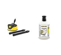 Kärcher Limpiador de Superficies para hidrolimpiadora T-Racer T 5 (2.644-084.0) + Limpiador de Piedra y fachadas 3in1 1L (6.295-765.0)
