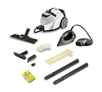 Kärcher SC 5 EasyFix IRON Limpiador a vapor de cilindro 1,5 L 2250 W Negro, Blanco