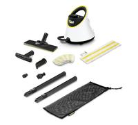 Kärcher SC 2 Deluxe Limpiador a vapor de cilindro 1 L 1500 W Negro, Blanco