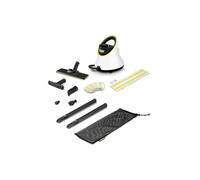 Kärcher SC 2 Deluxe Limpiador a vapor de cilindro 1 L 1500 W Negro, Blanco