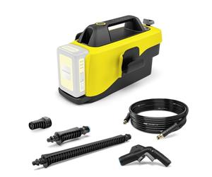 Kärcher Mobile Outdoor Cleaner OC 6-18 (presión Media 24 Bar, Manguera Flexible de 4 m, sin batería y sin Cargador rápido), Color Amarillo, Single, 1.328-500.0