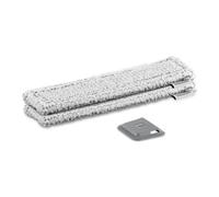 Kärcher Paño de microfibra para limpiadoras de cristales a batería WV de Kärcher, perfecto para ventanas exteriores, autofijación y múltiples fibras abrasivas. Incl. rascador para suciedad resistente