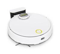 Kärcher, Robot Aspirador RCV 3, App Inteligente, Navegación láser LiDAR, Cartografía, Reconocimiento del Entorno, 2500 Pa, Autonomía de 120 min, para Suelos Duros y alfombras, Blanco