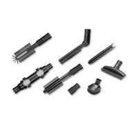 Kärcher VC Cleaning Kit, Kit de accesorios de aspiración, para ampliar aún más la variedad de aplicaciones de la gama de aspiradoras de Kärcher