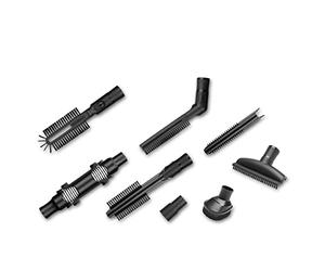 Kärcher VC Cleaning Kit, Kit de accesorios de aspiración, para ampliar aún más la variedad de aplicaciones de la gama de aspiradoras de Kärcher
