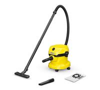 Kärcher WD 2 Plus V-12/4/18 12 L Aspiradora de tambor Seca y húmeda 1000 W Bolsa para el polvo