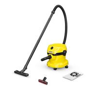 Karcher Bidón Aspirador 1000W 12Lt WD 2 PLUS V 12 4 18 PET Amarillo y Negro 1