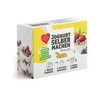 KAESE-SELBER.DE Yogur para Hacer tú Mismo - Starter Set (sin Electricidad), Incluye Instrucciones