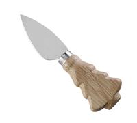 Käseschneider - Charcuterie-Schneider | Gabel, Hobel, Butterschneider | Edelstahl Käsemesser Mit Griff Aus Gummiholz | Mini-Brotverteiler, Schaber, Besteckwerkzeug Für Wurstbrett, Pizza, Kuchen, Küche