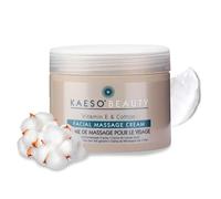Kaeso Beauty Crema de Masaje Facial 450ml - Enriquecida con Vitamina E y Extracto de Algodón - Hidrata, Suaviza y Restaura la Piel - Ideal para Masaje de Rostro y Cuello - Sin Parabenos ni Sulfatos