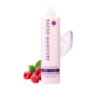 Kaeso Loción de Manos con Frambuesa Hidratante y Nutritiva de Rápida Absorción 495ml - Crema de Manos con Malva que Calma e Hidrata Intensamente - Loción con Algodón Rejuvenecedora de Piel
