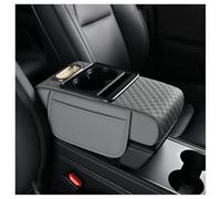 KAEW Cojín de Apoyabrazos de Coche para Ford Explorer Sport 2001-2005, Impermeable Cubierta de Consola Central de Coche Protector Interior Accesorios,Grey
