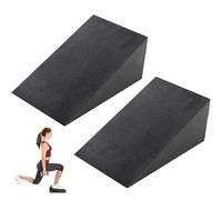 Kafei 2 esterillas de yoga, rampa ajustable para sentadillas, tabla de inclinación, mejora la fuerza para sentadillas y peso muerto