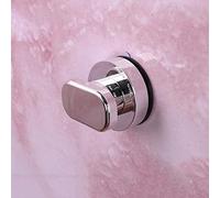 KAFENDA Adhesivo fuerte ventosa manijas de puertas y ventanas de vidrio. Cocina, nevera, cajonera, mueble tirador. agarraderas de baño, manijas sin agujeros, ventosas (plata)