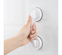 KAFENDA Manijas grandes para puertas y ventanas de vidrio, puerta corredera de baño, ventosa, manija de adsorción no porosa, gabinete, armario, manija sin costura, pasamanos de ducha