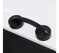 KAFENDA Manijas grandes para puertas y ventanas de vidrio, puerta corredera de baño, ventosa, manija de adsorción no porosa, gabinete, armario, manija sin costura, pasamanos de ducha