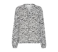 Kaffe Blusa 'KA Mathilde' negro / blanco M negro / blanco