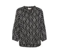 Kaffe Blusa 'KA Sigrid' negro / blanco S negro / blanco