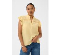 Kaffe Blusa 'KAsonjSS' amarillo XS EUR