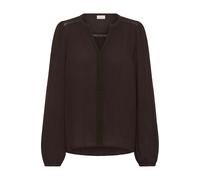 Kaffe Blusa 'KAStine Amber' marrón oscuro S-M marrón oscuro