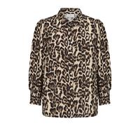 Kaffe Blusa 'Pedra' beige / marrón / negro L beige / marrón / negro