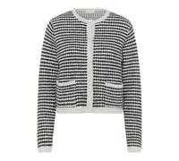 Kaffe Cárdigan 'Ellery' negro / blanco natural M EUR