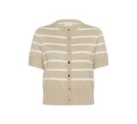 Kaffe Cárdigan 'Lizza' beige moteado / blanco Mujer Kaffe L beige moteado / blanco