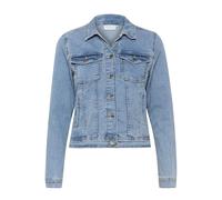 Kaffe - Chaqueta Vaquera Lavada Azul Claro - Jackets - Mujer - Azul - XL -