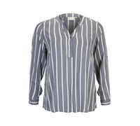 KAFFE CURVE Blusa 'Sida' azul paloma / blanco M-L azul paloma / blanco