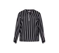 KAFFE CURVE Blusa 'Sida' negro / blanco XXL negro / blanco