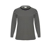 KAFFE CURVE Camiseta 'KC Winni' negro / blanco S negro / blanco