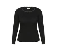 KAFFE CURVE Camiseta 'Omia' negro S negro