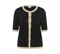KAFFE CURVE Cárdigan beige / negro M EUR
