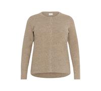 KAFFE CURVE Cárdigan 'Niela' marrón moteado XL marrón moteado