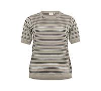 KAFFE CURVE Jersey 'KC Lizzy' gris moteado / negro / blanco S gris moteado / negro / blanco