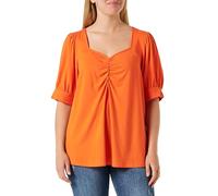 Kaffe Curve KCsissy Blouse Camisetas, Vermillion Orange, L además de su Talla De Las Mujeres