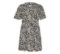 KAFFE CURVE Vestido 'Elisy' beige / negro 36 beige / negro