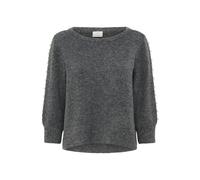 Kaffe Jersey 'Betty' gris oscuro / gris moteado XS gris oscuro / gris moteado
