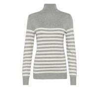 Kaffe Jersey 'KA Lizza' ecru / gris moteado M ecru / gris moteado