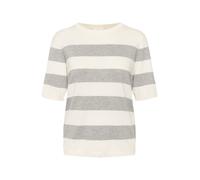 Kaffe Jersey 'KA Mala' gris / blanco lana XS gris / blanco lana