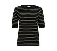 Kaffe Jersey 'KA Mala' negro / blanco L negro / blanco