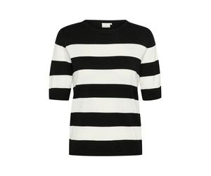 Kaffe Jersey 'KA Mala' negro / blanco XXL negro / blanco