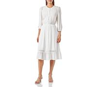 KAFFE Kafreya Dress Vestido, Chalk, 38 para Mujer