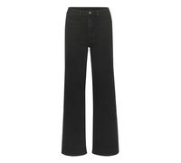 KAFFE KAkarla - Vaqueros de Cintura Alta para Mujer, Black Deep, 40