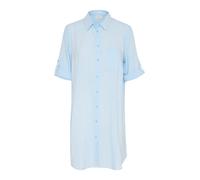 Kaffe Vestido camisero azul pastel 44 azul pastel